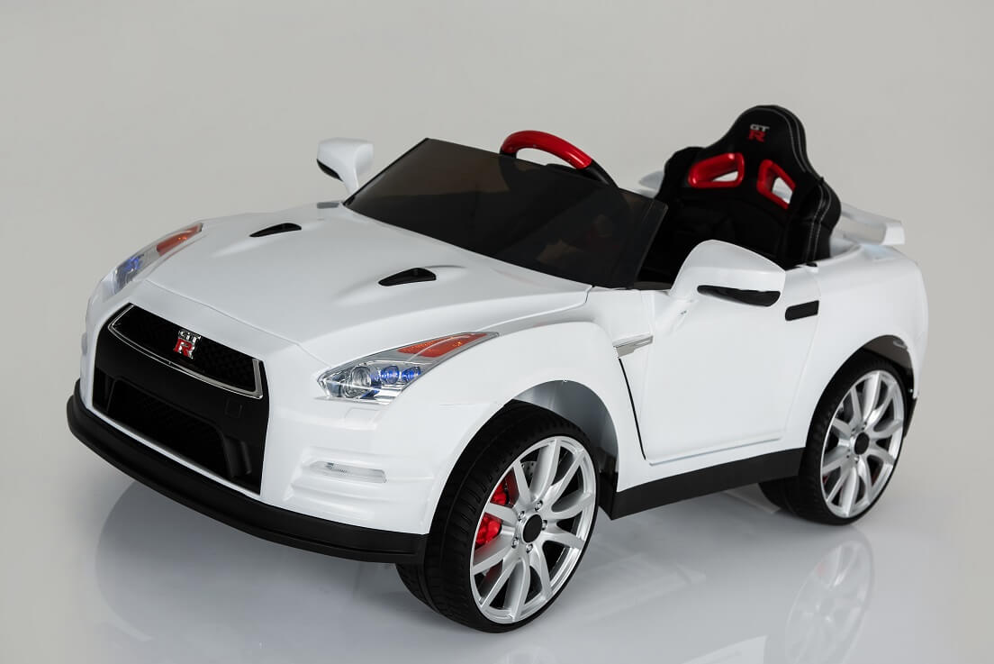 Nissan GTR (Supersportwagen GT-R) – Elektro-Fahrzeuge für Kinder, Elektro- Autos zum Aufsitzen, Kinderauto